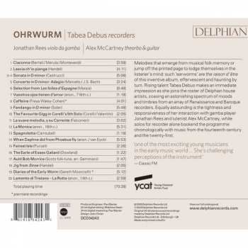 CD Tabea Debus: Ohrwurm  432311