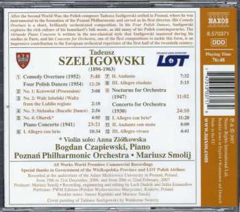 CD Tadeusz Szeligowski: Concerto For Orchestra • Piano Concerto • Four Polish Dances • Nocturne • Comedy Overture 301915