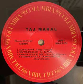 LP Taj Mahal: Taj Mahal 35537