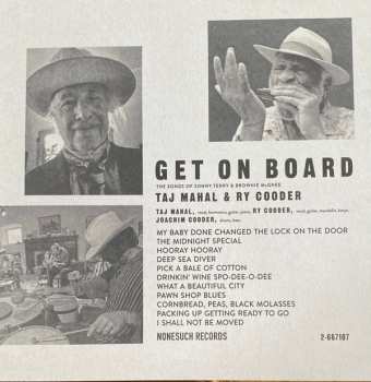 CD Taj Mahal: Get On Board - The Songs Of Sonny Terry & Brownie McGhee 406126