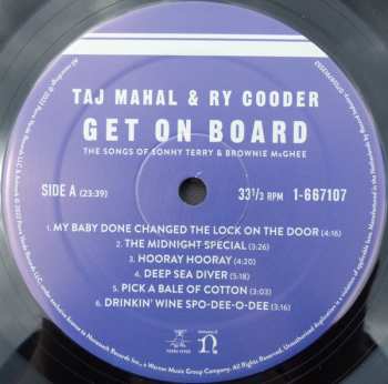 LP Taj Mahal: Get On Board (The Songs Of Sonny Terry & Brownie McGhee) 390532