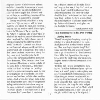 CD Taj Mahal: Taj's Blues