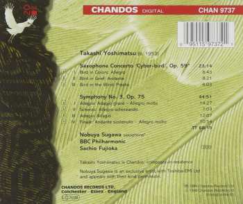 CD Takashi Yoshimatsu: Symphony No. 3 Premiere Recording / Saxophone Concerto Cyber-bird 333963