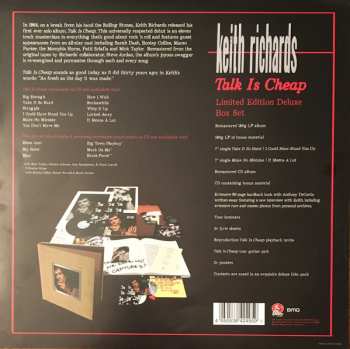 2LP/2CD/2SP/Box Set Keith Richards: Talk Is Cheap (30th Anniversary Deluxe Edition Box Set) DLX | LTD