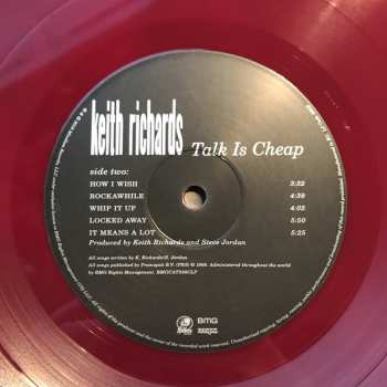 LP Keith Richards: Talk is Cheap LTD 35647