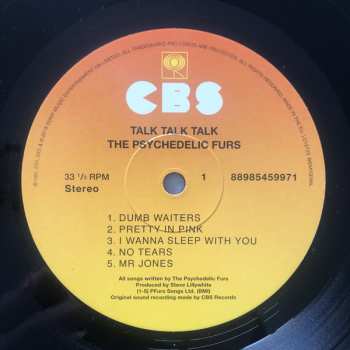 LP The Psychedelic Furs: Talk Talk Talk 35651
