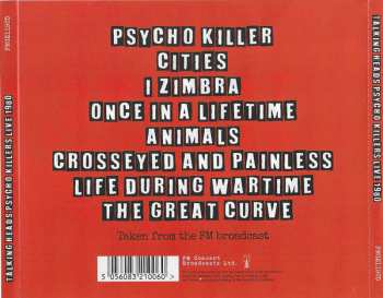 CD Talking Heads: Psycho Killers Live 1980 432462