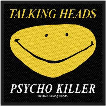 Merch Talking Heads: Standard Woven Patch Psycho Killer