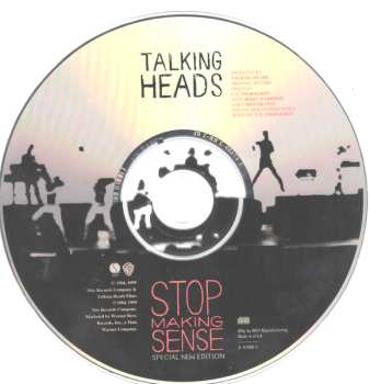 CD Talking Heads: Stop Making Sense