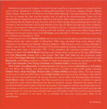 CD Talking Heads: Still Don't Make No Sense