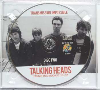 3CD Talking Heads: Transmission Impossible Talking Heads Legendary Radio Broadcasts 1978-1979 402885
