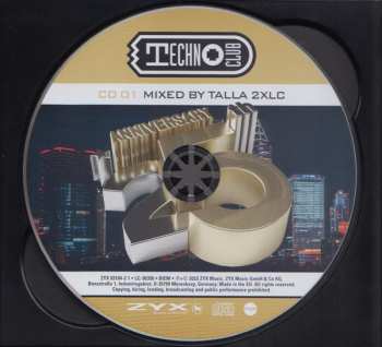 4CD Talla 2XLC: 25 Years Technoclub Compilation - Anniversary Edition 411736