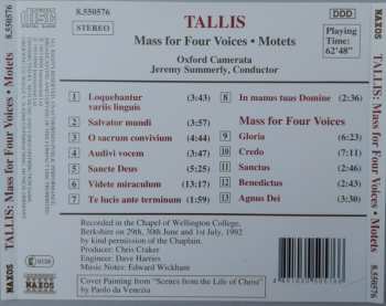 CD Thomas Tallis: Mass For Four Voices • Motets 528513