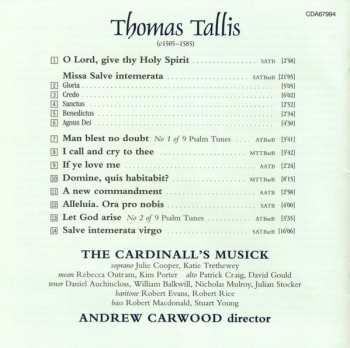 CD Thomas Tallis: Salve Intemerata 456364