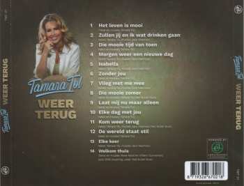 CD Tamara Tol: Weer Terug 477430
