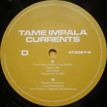 2LP Tame Impala: Currents 45215