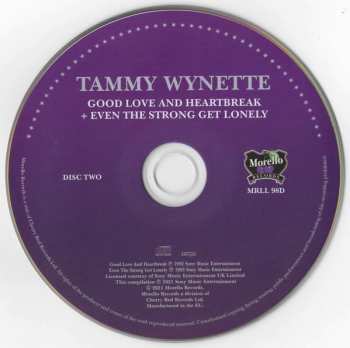 2CD Tammy Wynette: Only Lonely Sometimes + Soft Touch + Good Love And Heartbreak + Even The Strong Get Lonely 106112