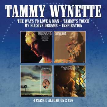 Album Tammy Wynette: The Ways To Love A Man/tammy's Touch/my Elusive Dreams/inspirations 4 Albums On 2cds
