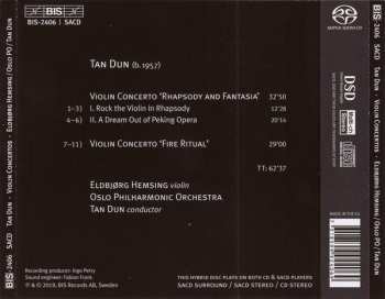 SACD Tan Dun: Fire Ritual (Violin Concertos) 278571