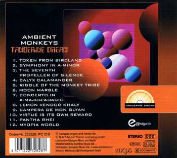 CD Tangerine Dream: Ambient Monkeys 540247
