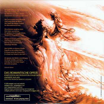 CD Tangerine Dream: Das Romantische Opfer LTD 433609