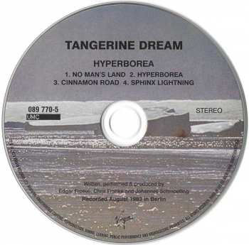 CD Tangerine Dream: Hyperborea 16879