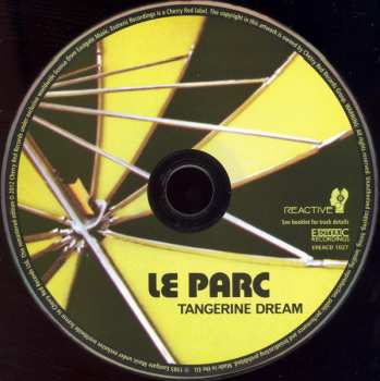 CD Tangerine Dream: Le Parc 155564