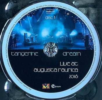 2CD/2DVD Tangerine Dream: Live At Augusta Raurica Switzerland 2016 486583