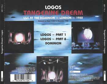 CD Tangerine Dream: Logos Live 21718