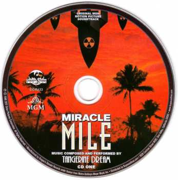 2CD Tangerine Dream: Miracle Mile (Original MGM Motion Picture Soundtrack) LTD 365854