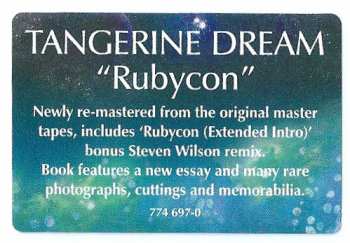 CD Tangerine Dream: Rubycon