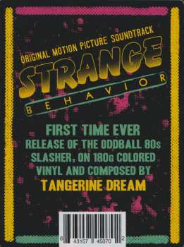 LP Tangerine Dream: Strange Behavior (Original Motion Picture Soundtrack) CLR 444982