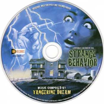CD Tangerine Dream: Strange Behavior (Original Motion Picture Soundtrack) LTD 442077