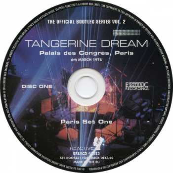 4CD/Box Set Tangerine Dream: The Official Bootleg Series Volume Two 96452