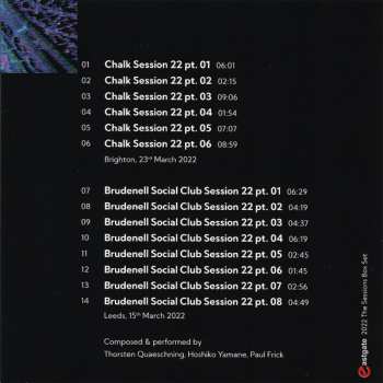 8CD/Box Set Tangerine Dream: The Sessions Box Set (United Kingdom & Ireland 2022) LTD 421643