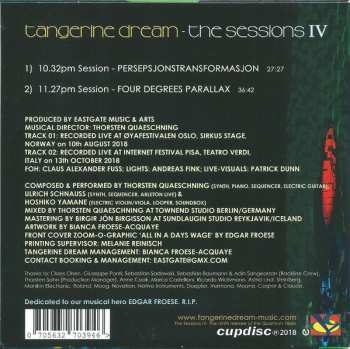 CD Tangerine Dream: The Sessions IV  376584
