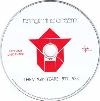 5CD Tangerine Dream: The Virgin Years 1977-1983 38994