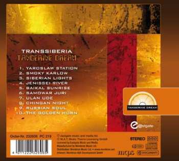 CD Tangerine Dream: Transsiberia 400677