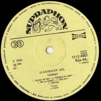 LP Tango: Elektrický Bál