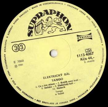 LP Tango: Elektrický Bál