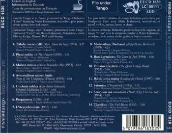 CD Tango-orkesteri Unto: Finnish Tango 388073