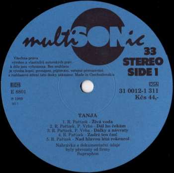 LP Tanja: Tanja