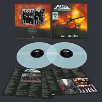 2LP Tank: War Machine (blue Vinyl)