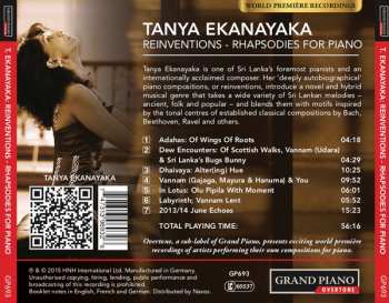 CD Tanya Ekanayaka: Reinventions 190207