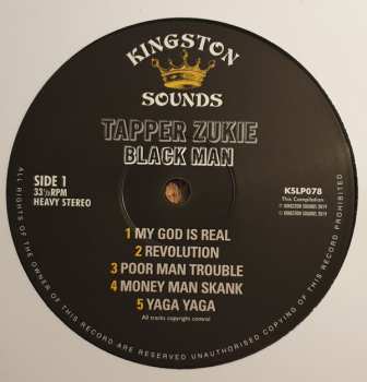 LP Tapper Zukie: Black Man 349508