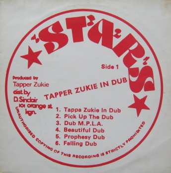 Album Tapper Zukie: In Dub