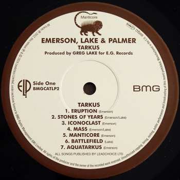 LP Emerson, Lake & Palmer: Tarkus