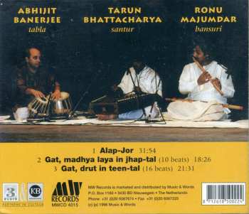 CD Ronu Majumdar: Rag Jog