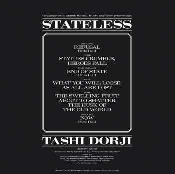 LP Tashi Dorji: Stateless 63227