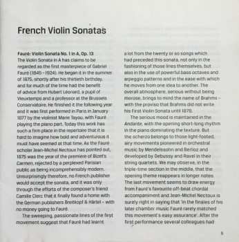 CD Tasmin Little: French Violin Sonatas 284566